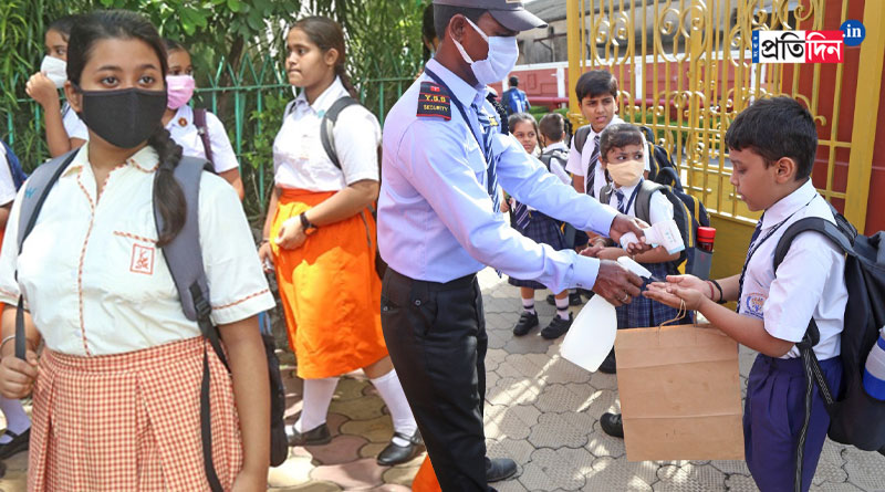 করোনা আর প্রখর দাবদাহের চোখ রাঙানি এড়িয়ে রাজ্যে খুলল স্কুল, খুশি কচিকাঁচারা