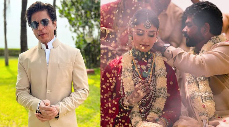 সাতপাকে বাঁধা পড়লেন দক্ষিণী তারকা নয়নতারা, ‘জওয়ান’ নায়িকার বিয়েতে হাজির শাহরুখ!