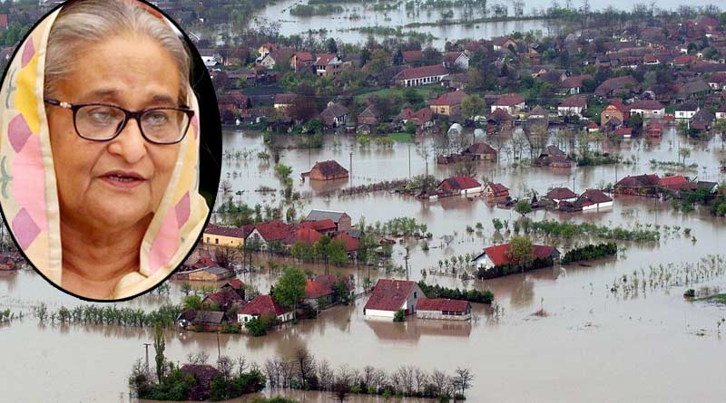 বন্যাবিরোধী পরিকাঠামোয় জোর, ক্ষতিগ্রস্ত এলাকা ঘুরে দেখে স্থানীয় প্রশাসনকে নির্দেশ হাসিনার