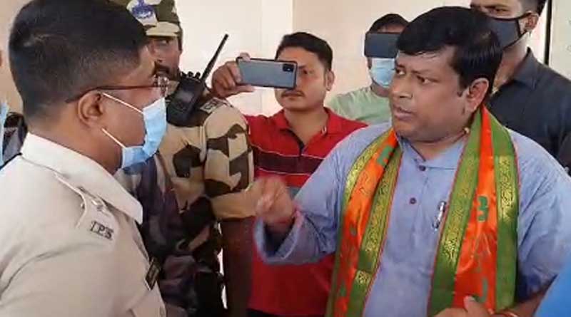 পুলিশি বাধা উপেক্ষা করে হাওড়া যাওয়ার পথে গ্রেপ্তার সুকান্ত মজুমদার, উত্তপ্ত বিদ্যাসাগর সেতু