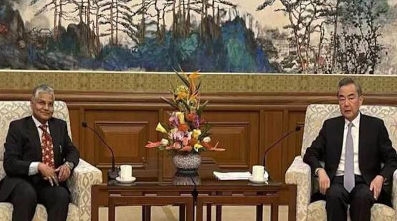 Chinese Foreign Minister says, common interests with India are more then differences | Sangbad Pratidin
