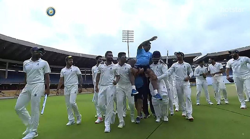 ফাইনালে মুম্বইয়ের বিরুদ্ধে জয়, ইতিহাস গড়ে প্রথমবার রনজি ট্রফি চ্যাম্পিয়ন মধ্যপ্রদেশ