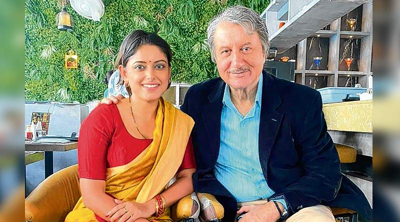 Bengali actress Sneha Paul shares her experience of working with Anupam Kher | Sangbad Pratidin