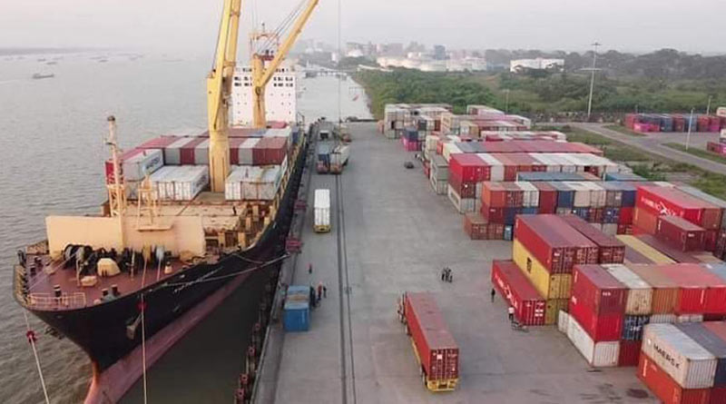 After inauguration of Padma Setu, exporting started from Mongla port in Bangladesh । Sangbad Pratidin