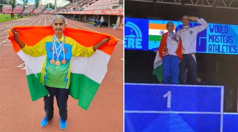 94-year-old Bhagwani Devi clinches medals in World Masters Athletics | Sangbad Pratidin