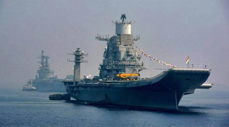 Incident of fire reported onboard aircraft carrier INS Vikramaditya | Sangbad Pratidin