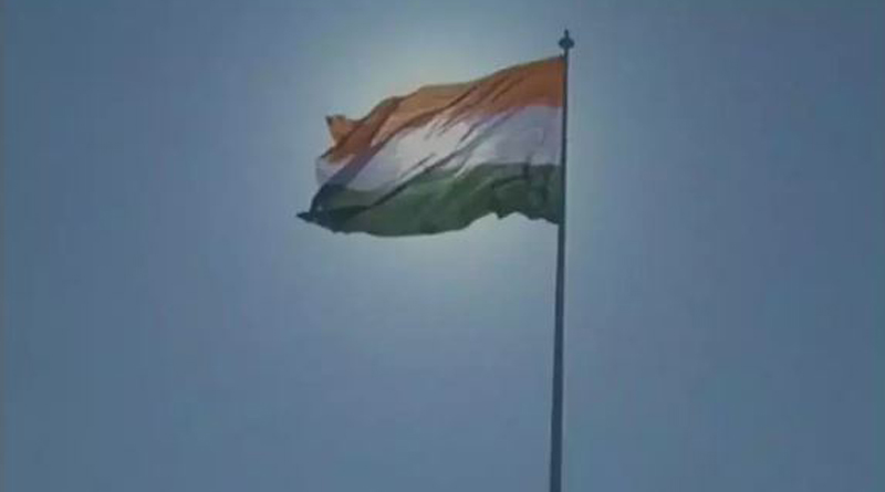 India to hoist tallest flag on the Wagah-Attari border। Sangbad Pratidin