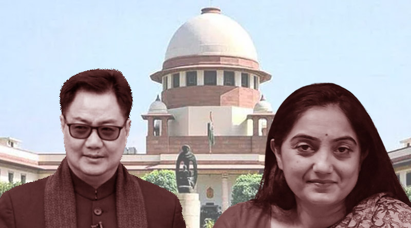 Oral observation, not judgement, Kiren Rijiju on Supreme Court’s Nupur Sharma observation | Sangbad Pratidin