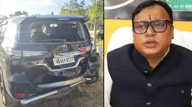 দুর্ঘটনার কবলে রায়গঞ্জের বিধায়ক কৃষ্ণ কল্যাণীর গাড়ি, জখম ২