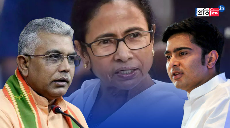মুখ্যমন্ত্রীকে নিয়ে ফের কুরুচিকর মন্তব্য দিলীপ ঘোষের, গ্রেপ্তারির দাবিতে সরব অভিষেক