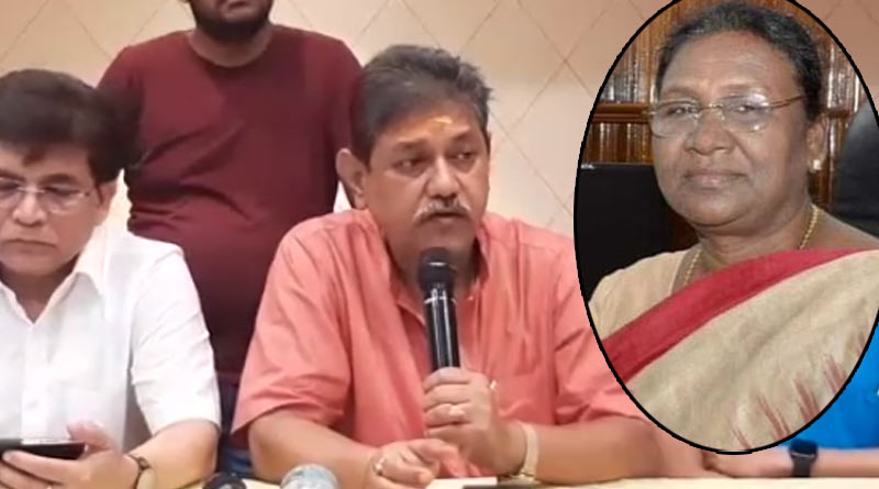A 'journalist' allegedly pressurising TMC MLA to vote for NDA candidate Draupadi Murmu in Presidential Election | Sangbad Pratidin
