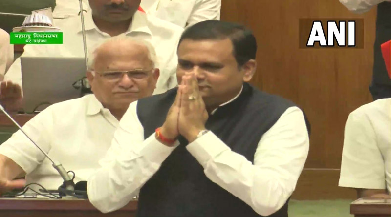 BJP candidate Rahul Narwekar elected as the Speaker of Maharashtra Legislative Assembly | Sangbad Pratidin