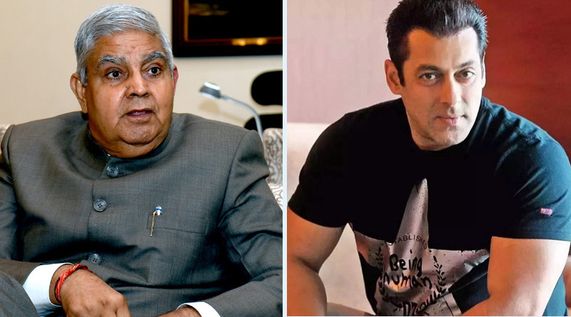 Salman Khan reportedly have a special connection with Vice Presidential Candidate Jagdeep Dhankhar | Sangbad Pratidin