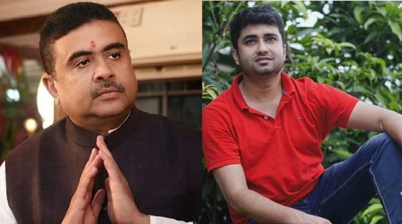 BJP leader Suvendu Adhikari and CPM leader Shatarup Ghosh uses same graphics in FB post | Sangbad Pratidin