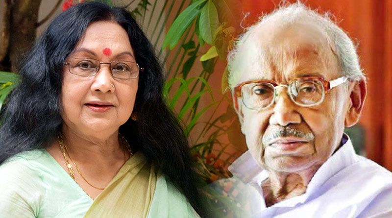 Tarun Majumdar and Sandhya Roy
