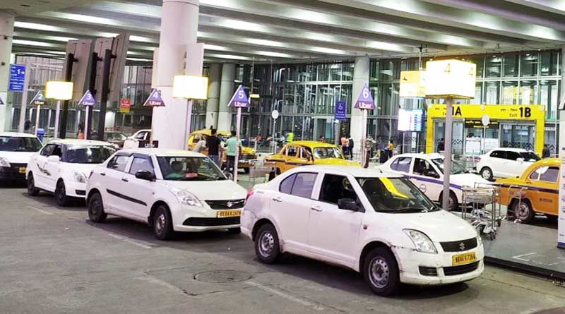 Uber cabs will not be allowed at pick up zone of Kolkata Airport | Sangbad Pratidin