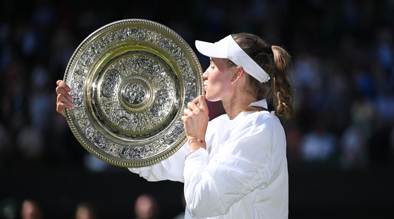 Wimbledon: Elena Rybakina wins Wimbledon to earn Kazakhstan first Grand Slam singles title | Sangbad Pratidin