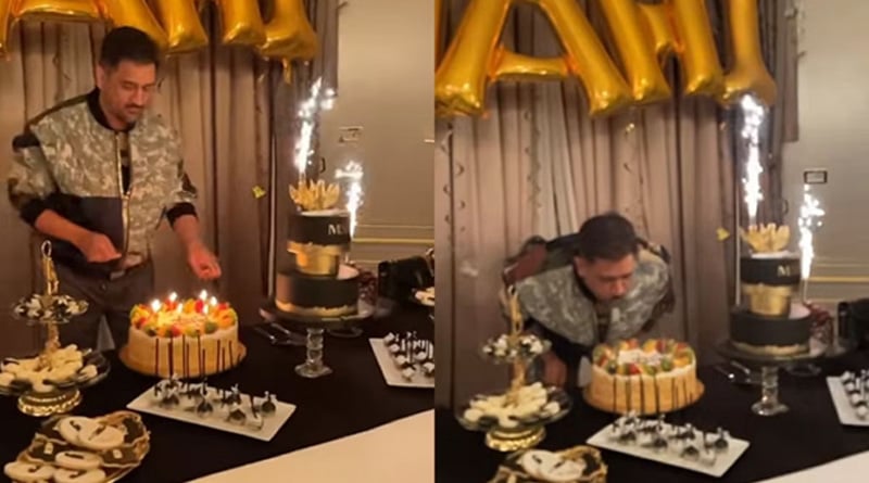 Rishabh Pant joins MS Dhoni birthday celebration, captain cool turns 42 | Sangbad Pratidin