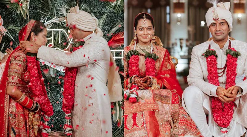 দীর্ঘদিনের প্রেমিক সংগ্রামের সঙ্গে সাত পাকে বাঁধা পড়লেন পায়েল রোহতগি, দেখুন অ্যালবাম