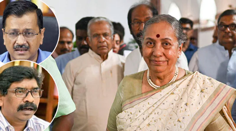 Vice President Election: AAP JMM Support Opposition's candidate Margaret Alva | Sangbad Pratidin