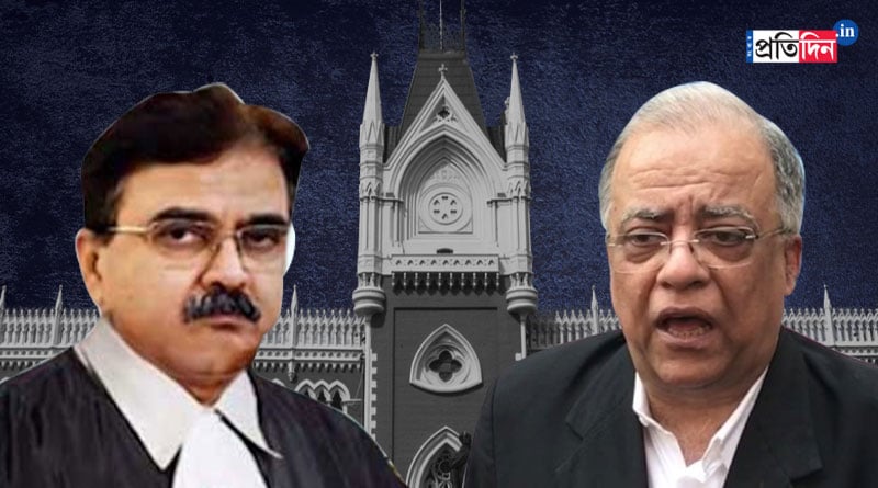 Calcutta HC judge Abhijit Ganguly criticizes lawyer Arunava Ghosh । Sangbad Pratidin