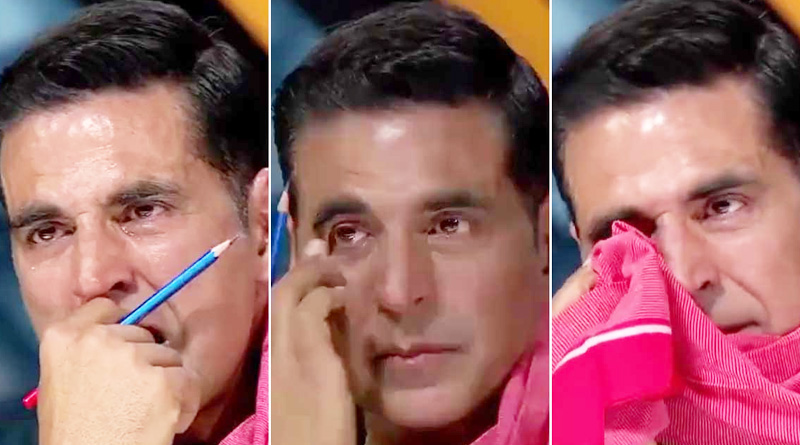 Emotional Akshay Kumar cries at sister's message for him on Superstar Singer | Sangbad Pratidin