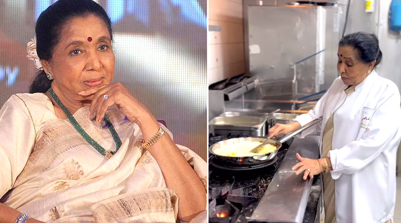 Here is what Asha Bhosle Cooking in restaurant of Dubai | Sangbad Pratidin