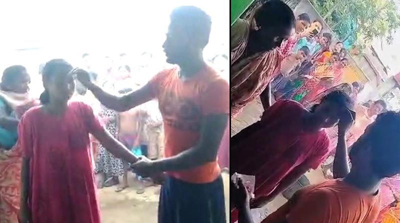 Man marries of wife with lover makes villagers in Bankura shocked | Sangbad Pratidin