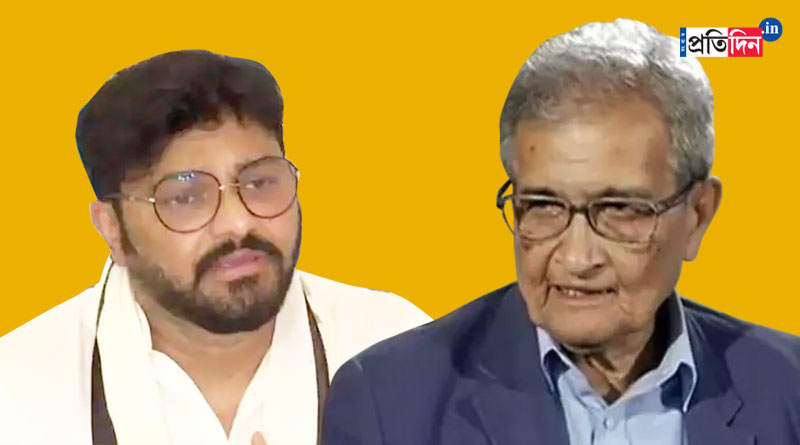 Babul Supriyo attacks Nobel laureate Amartya Sen | Sangbad Pratidin