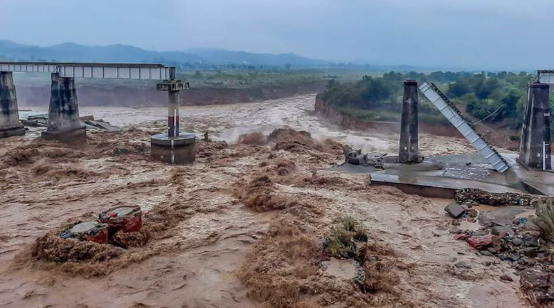 22 Killed in Flood and Landslide In Himachal Pradesh | Sangbad Pratidin