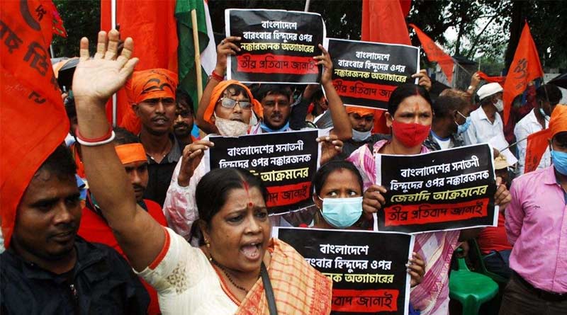 Hindus attacked in Bangladesh, 15 injured | Sangbad Pratidin
