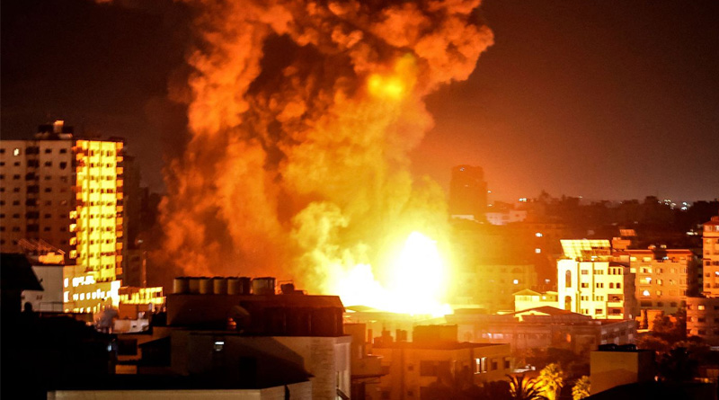 Israel and Palestine militants trade fire death toll climbs to 24 | Sangbad Pratidin