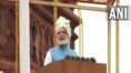 PM Narendra Modi dons tricolour-themed pagadi on 76th Independence Day | Sangbad Pratidin