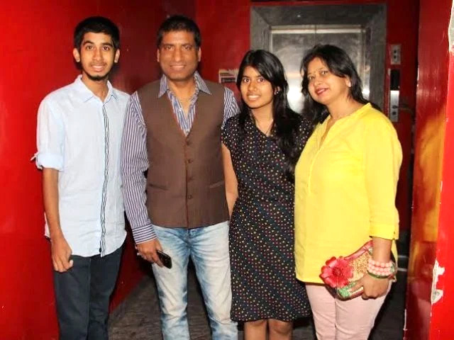 Raju with Family