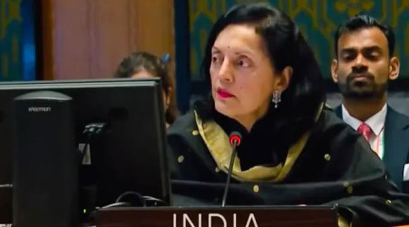 India Slams China at UN। Sangbad Pratidin