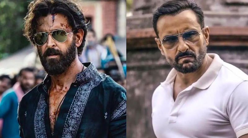 ভালর সঙ্গে মন্দের লড়াই, নায়ক সইফ, খলনায়ক হৃত্বিক, ‘বিক্রম ভেদা’র টিজারে চমক