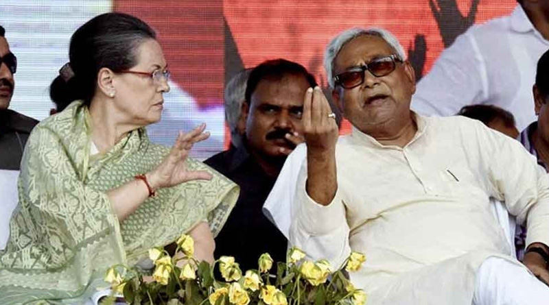 Nitish Kumar calls Sonia Gandhi amidst political turmoil in Bihar | Sangbad Pratidin
