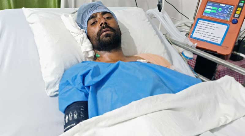 Pakistani terrorist, who was arrested in J&K last month, died in hospital। Sangbad Pratidin