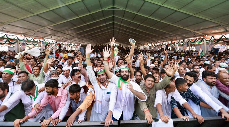 Hate is on rise in India, says Rahul Gandhi as he holds ‘Halla Bol’ rally