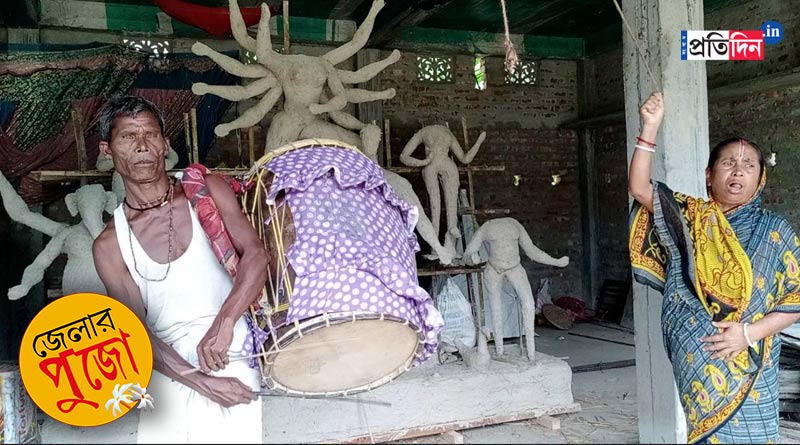 Durga Puja 2022: 'Red Durga' in Cooch Behar draws devotees | Sangbad Pratidin