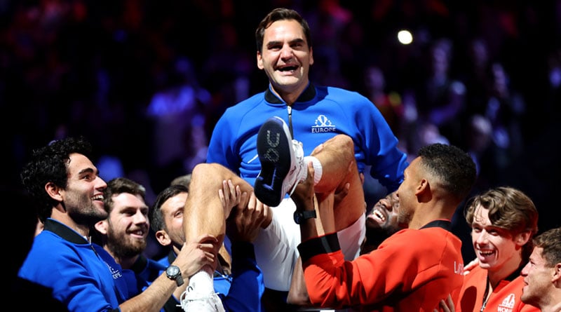 Roger Federer retires after teaming with Nadal in last match | Sangbad Pratidin