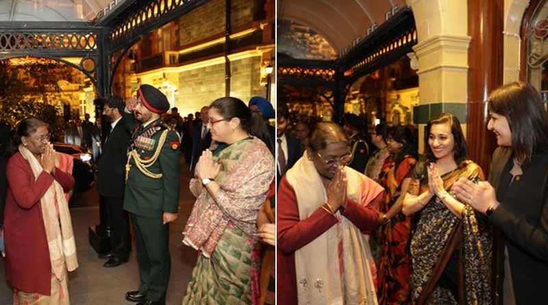 President of India Draupadi Murmu arrives in London for Queen’s funeral | Sangbad Pratidin