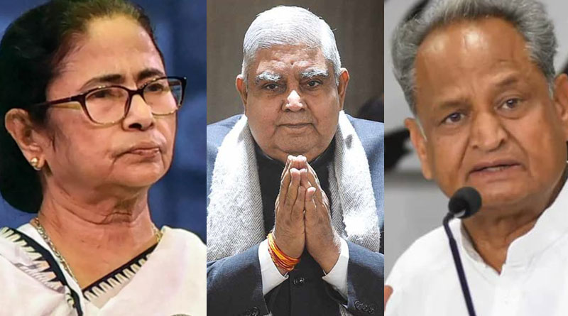 মমতার উপর কী জাদু করেছেন? ধনকড়কে প্রশ্ন গেহলটের, খোঁচার জবাব দিল তৃণমূল