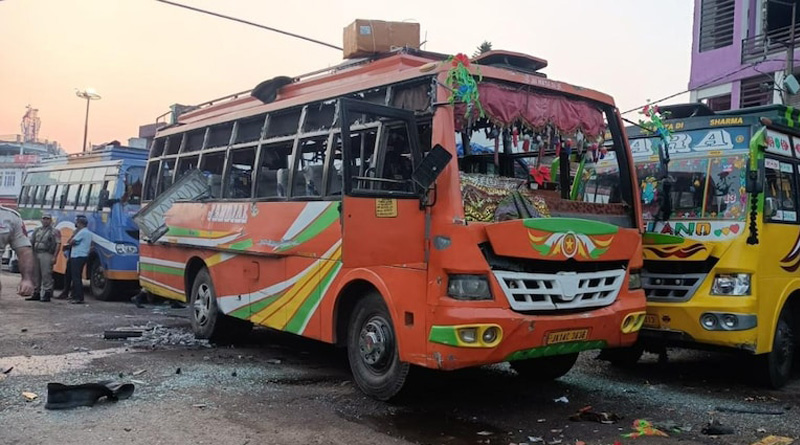 In last 8 hours, another blast in parked bus rocks J&K's Udhampur | Sangbad Pratidin