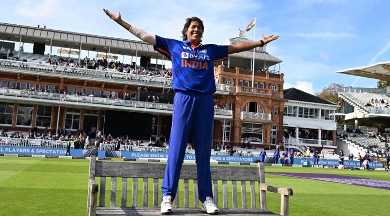 India wins against England and Jhulan Goswami's Career comes to an End at Lords | Sangbad Pratidin
