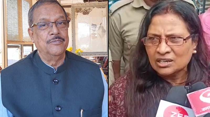 Bengal Law minister Moloy Ghatak's wife praises CBI's behaviour । Sangbad Pratidin