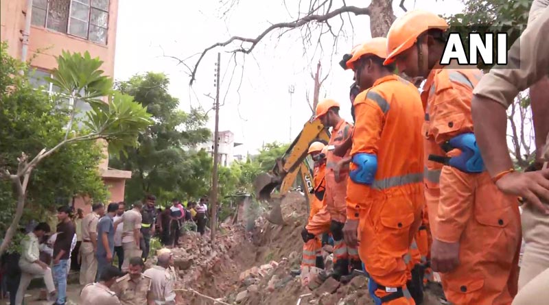 4 dead, 9 injured in boundary wall collapse in Noida | Sangbad Pratidin