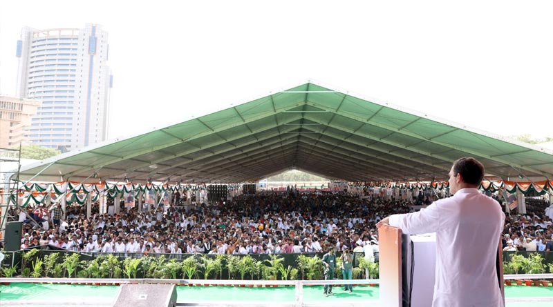 ‘মোদির আমলে বাড়ছে অসহিষ্ণুতা’, দিল্লির মেগা র‌্যালিতে ফের ‘দুই দেশের তত্ত্ব’ দিলেন রাহুল