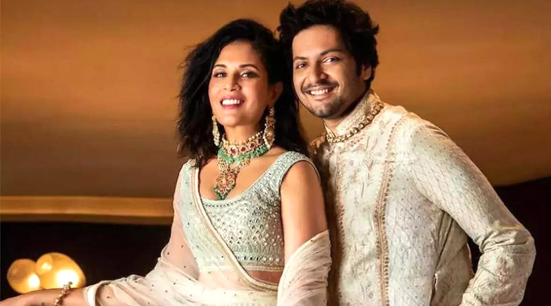 Quirky Wedding Invite of Richa Chadha And Ali Fazal viral in internet | Sangbad Pratidin