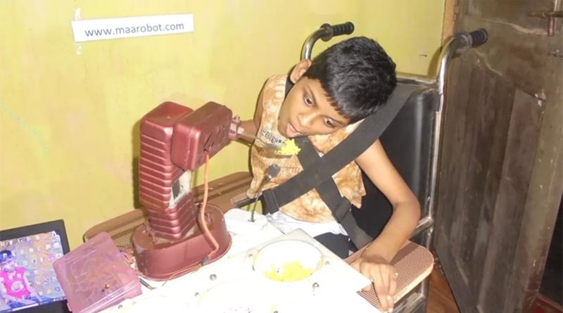 A Goa daily wage worker builds robot to feed his differently-abled daughter | Sangbad Pratidin
